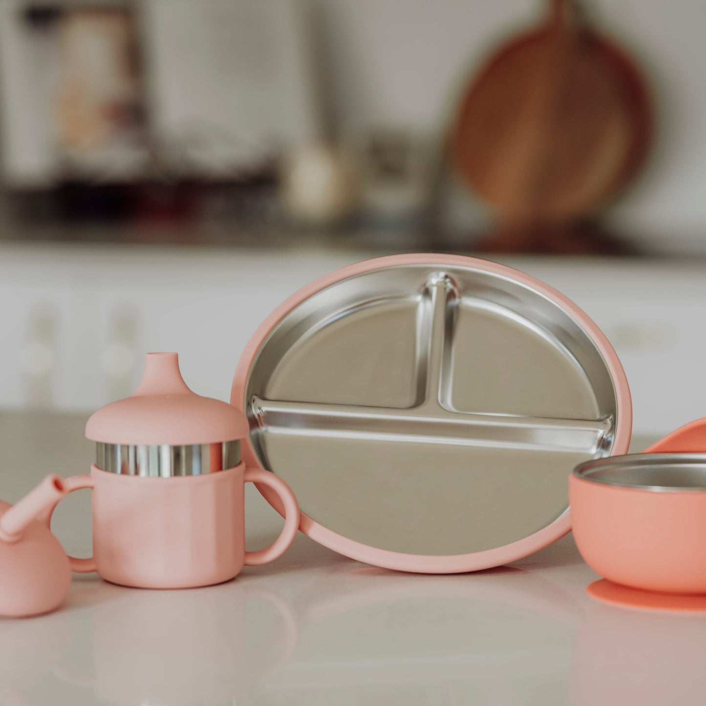 The Complete Baby Stainless Steel Dinnerware Bundle