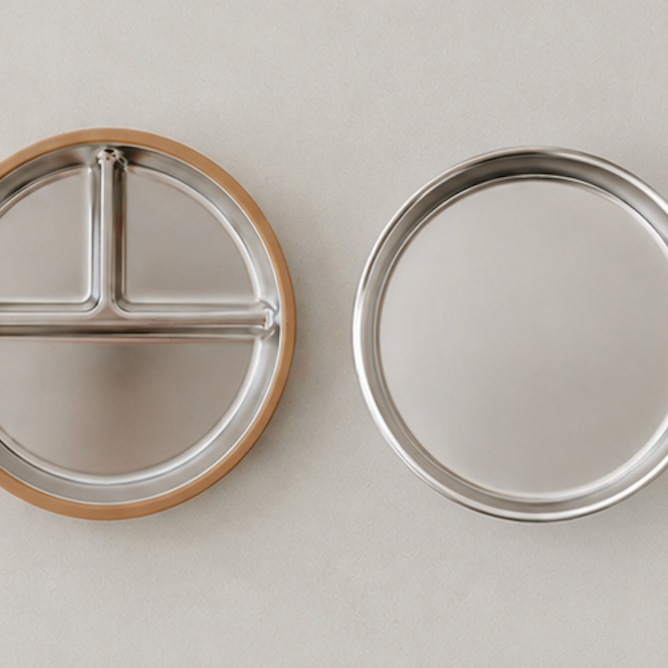 The Grip Ease Duo Baby Plate Set