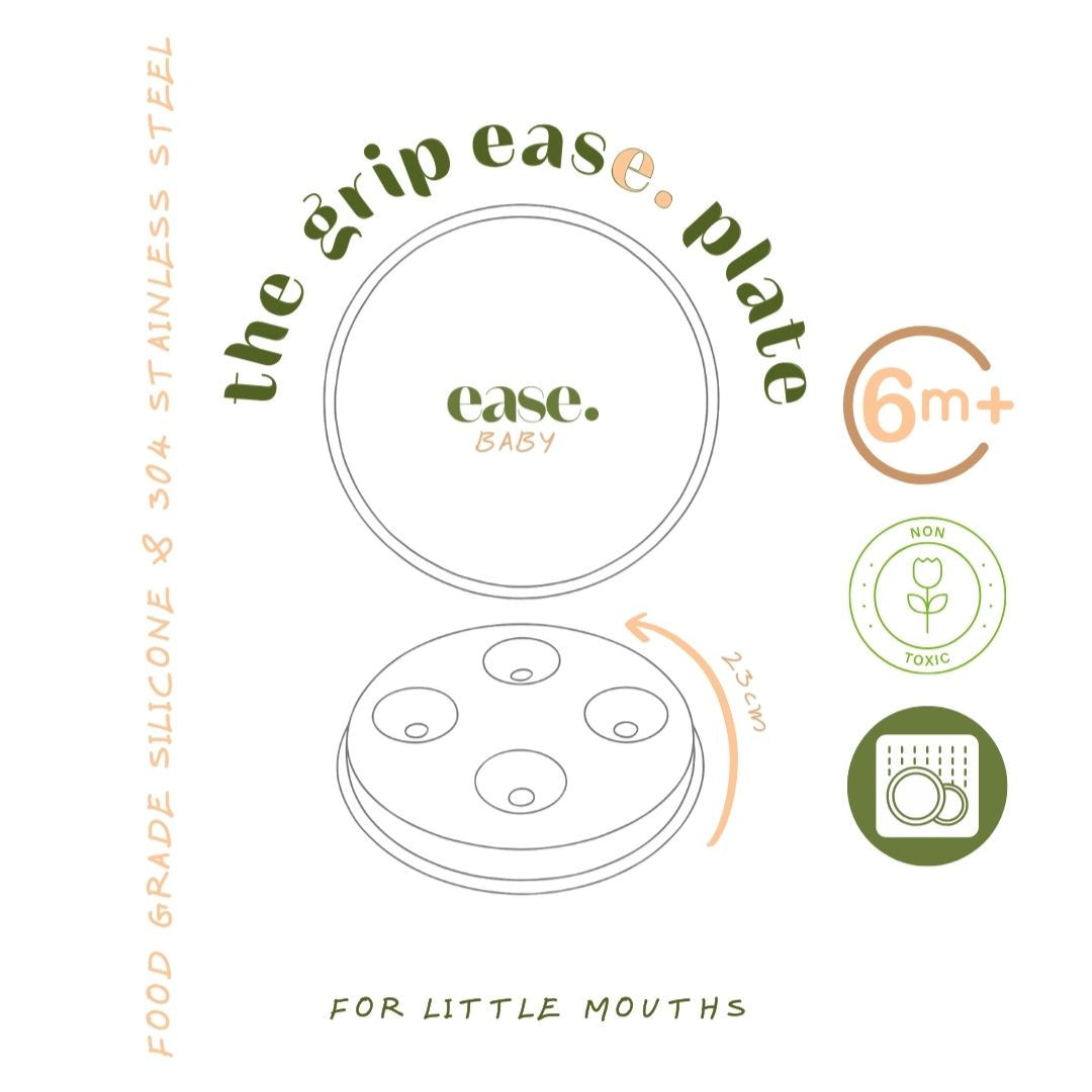 The Grip Ease Toddler Plate +