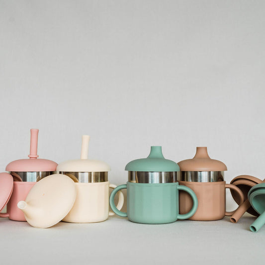 The Stainless Steel EaseSip 3 in 1 cup