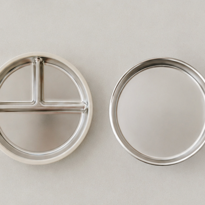 The Grip Ease Duo Baby Plate Set