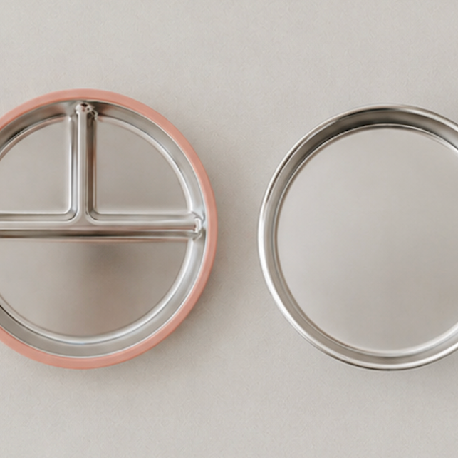 The Grip Ease Duo Baby Plate Set